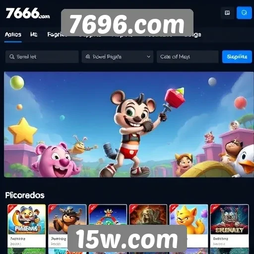 Comparação entre 7696.com e outros sites de jogos